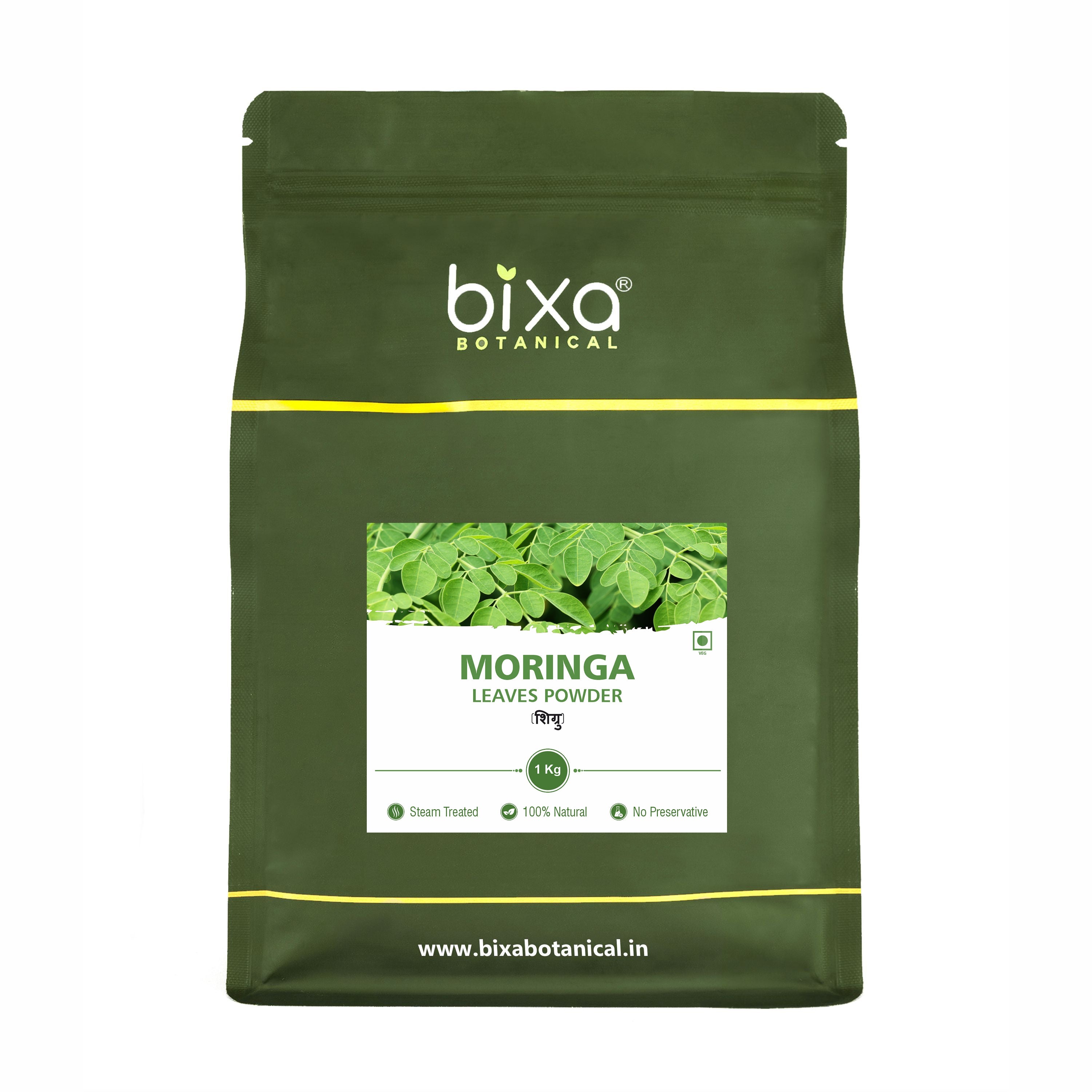 Bixa Botanical Moringa Leaves Powder 1kg pouch