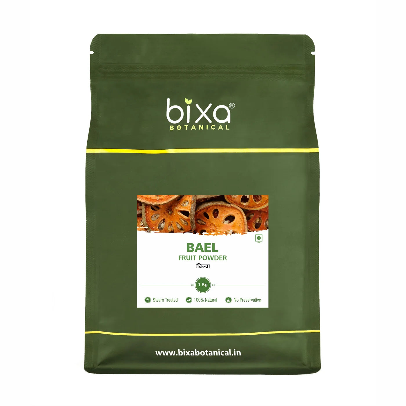 Bixa Botanical Bael Fruit Powder (Aegle Marmelos) | Pure Bengal Quince Powder for Digestive Health, Gut Motility & IBS Relief (1kg)