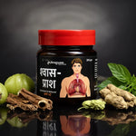 Arogyam Shwas Prash – Ayurvedic Herbal Prash for Respiratory, Cough & Throat Wellness Support – 200g