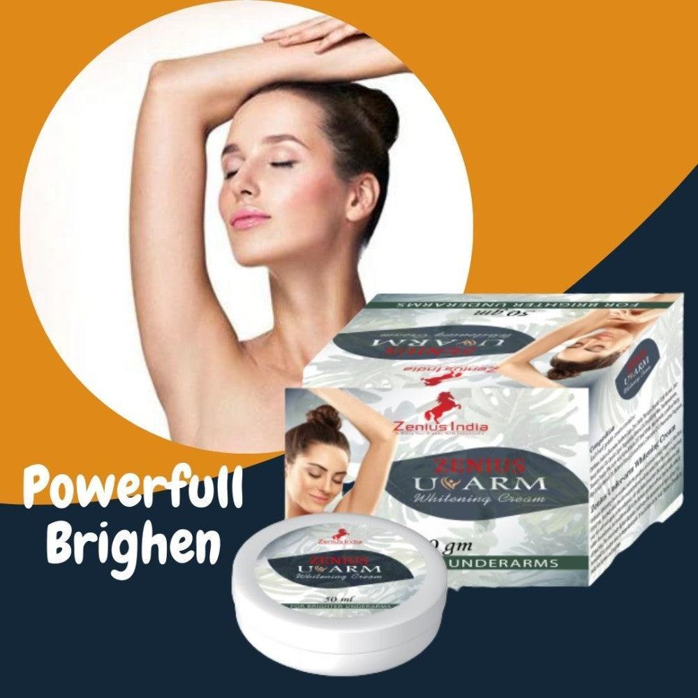 Zenius U-Arm Whitening Cream - 50g Cream