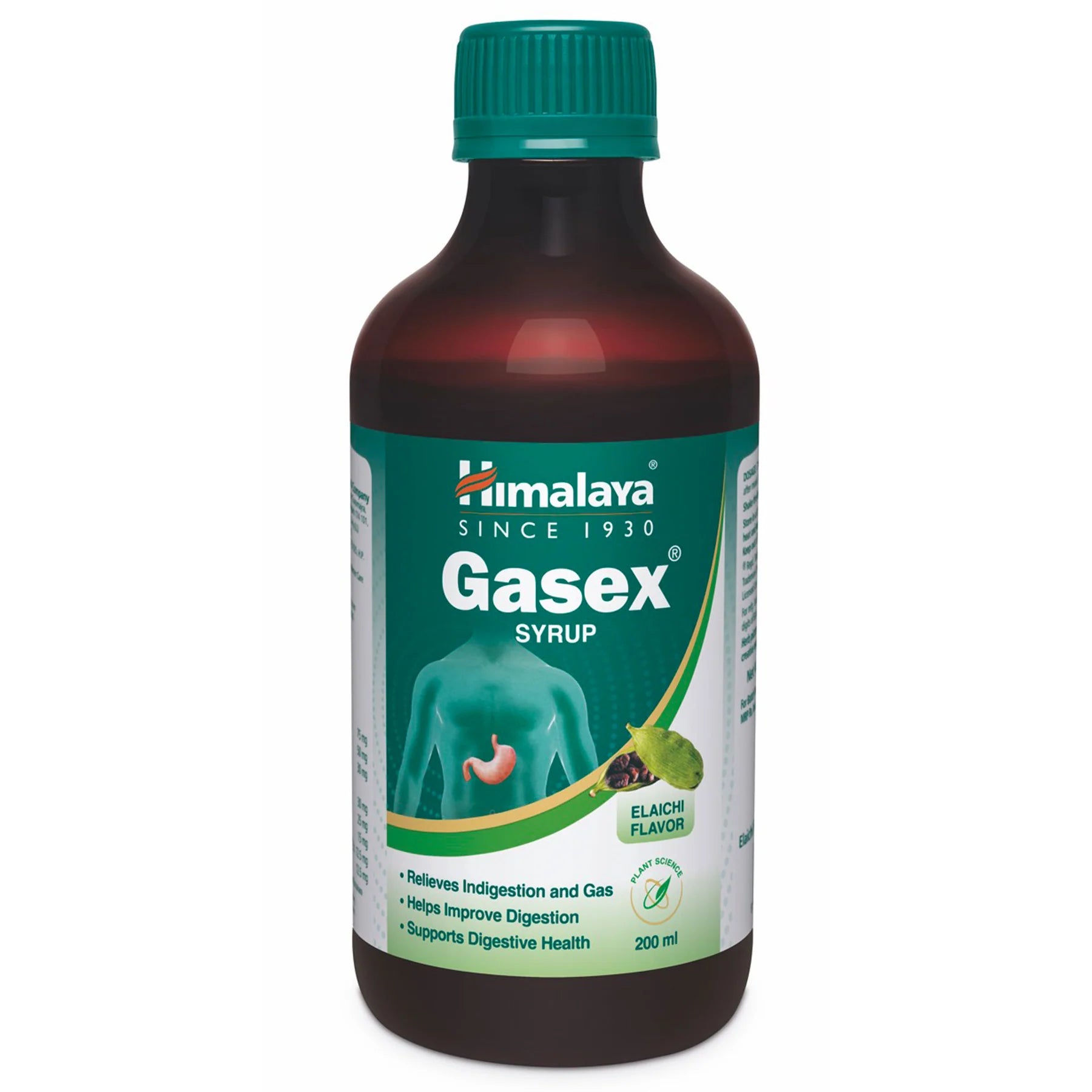 Himalaya Gasex Syrup | Digestive Wellness| Improves Digestion Elaichi