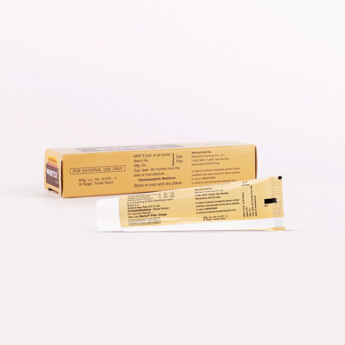 Medisynth Wartex Cream - 25gm