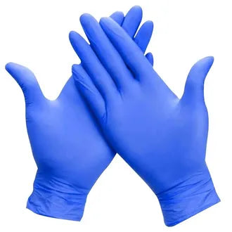 Gloveon Nitrile Latex Disposable Examination Gloves Large - 100 Pair of Gloves