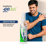 Vedistry Go365 Spray 90ml - Fast-Acting Pain Relief Spray for Joint & Muscle Relief