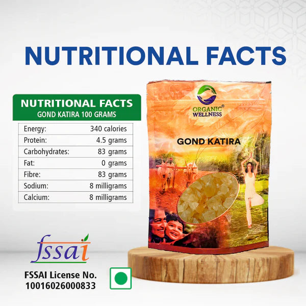 Organic Wellness Gond Katira - 450 Gram