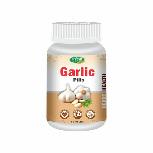 Swadeshi Garlic Pills - 60 Capsules