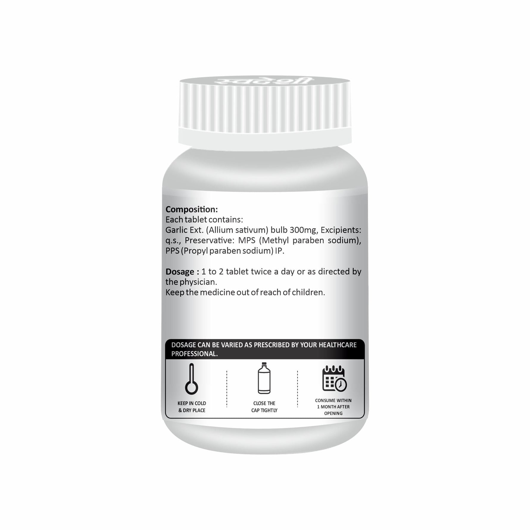 Swadeshi Garlic Pills - 60 Capsules | Cardiovascular & Circulatory Support