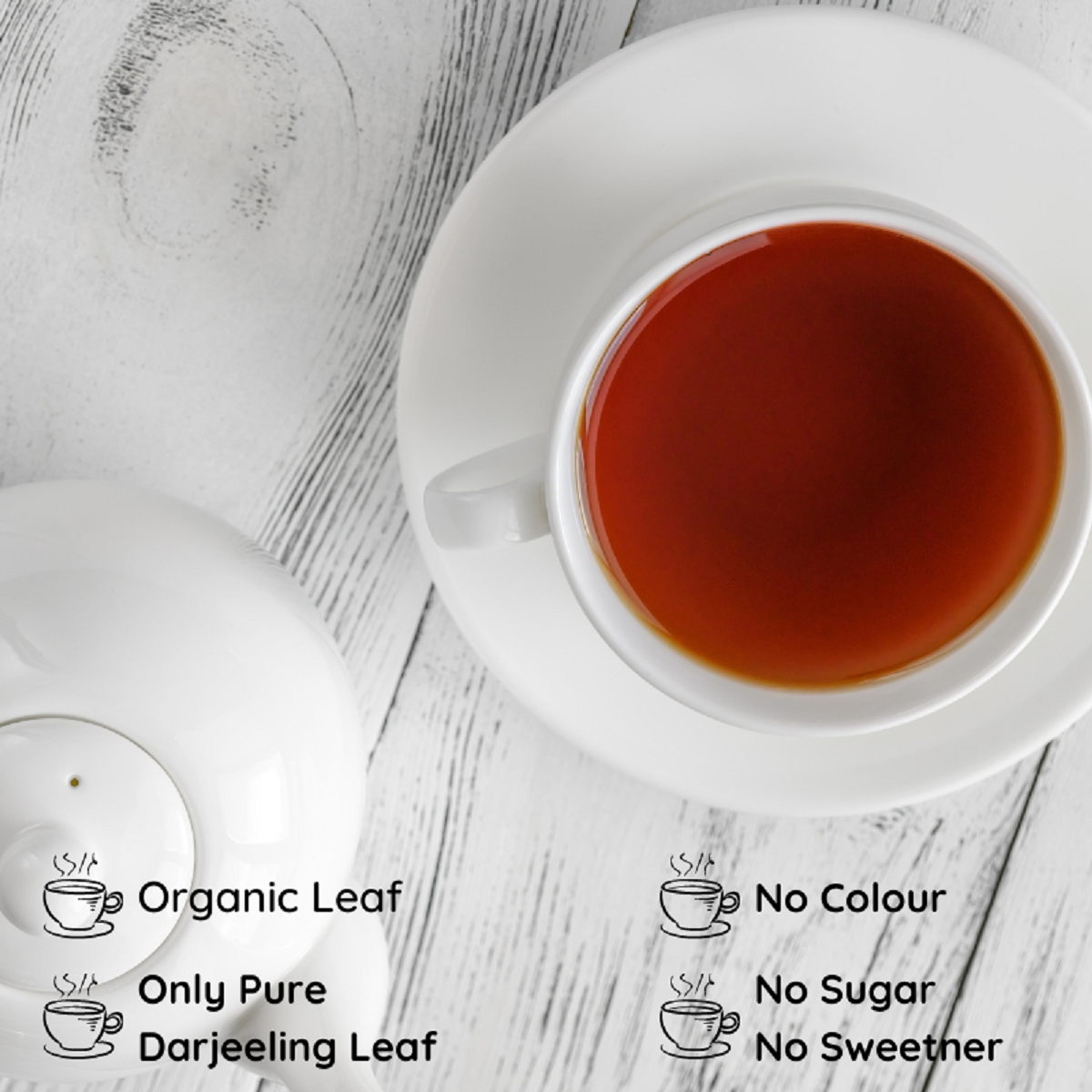 Radhikas Fine Teas Gemini Strawberry Tea - Zodiac Collection - 50gm