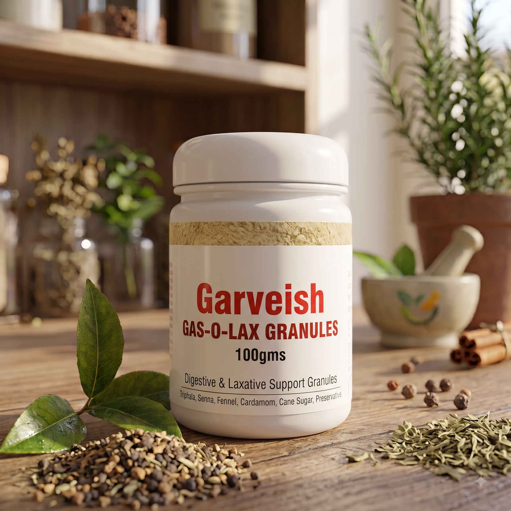 Garveish Gas-O-Lax Granules (100 gm)