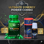 Cipzer Viagreen 60 Capsules + Viagra Tila 5 ML Combo | Powerful Stamina, Energy & Performance Booster | Long-Lasting Vitality & Men Wellness Support