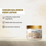 Dr. Satnam’s Arogyam Ayurveda Ginger Baldness Kesh Lepam Hair Pack (100g) | Traditional Ayurvedic Scalp Mask for Patchy Hair Loss, Follicle Stimulation & Scalp Revitalization