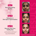 Lifezen Tuskca Japanese Glutathione 600 Mg with Vitamin C | For Skin Glow, Reduces wrinkles & Dark Spots | 20 Effervescent Tablet (Pack of 1) Orange Flavour