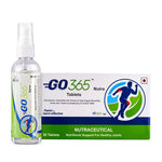 Charak GO365 Joint Care Combo - Glucosamine Tablets & Pain Relief Ointment Set