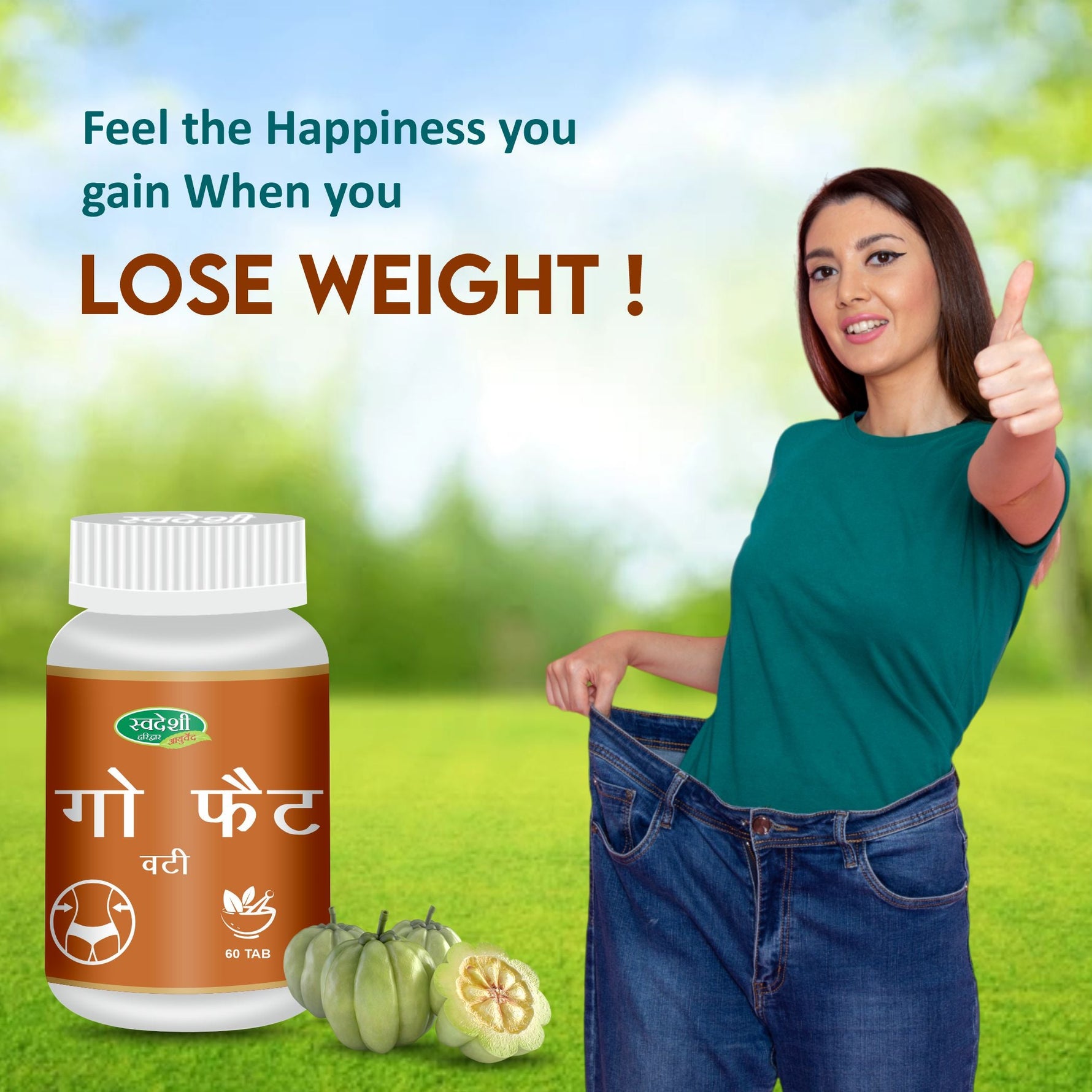 Swadeshi Go Fat Vati - 60 Tablets
