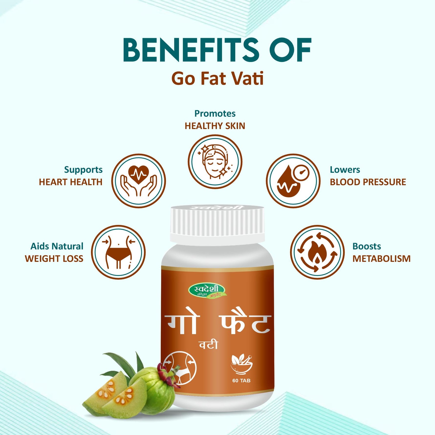 Swadeshi Go Fat Vati - 60 Tablets