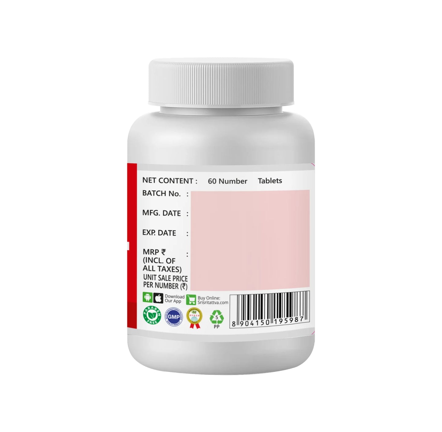 Sri Sri Tattva Gokshuradi Guggulu - 60 Tablets