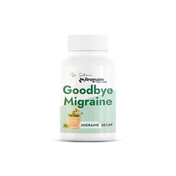 Dr. Satnam's Arogyam Goodbye Migraine Capsule (60 Each)