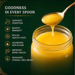 Arogyasiddhi Pure Desi Cow Ghee | Lab-Tested Daily Kitchen Essential | 1 L (1000 ml Glass/Plastic Jar)