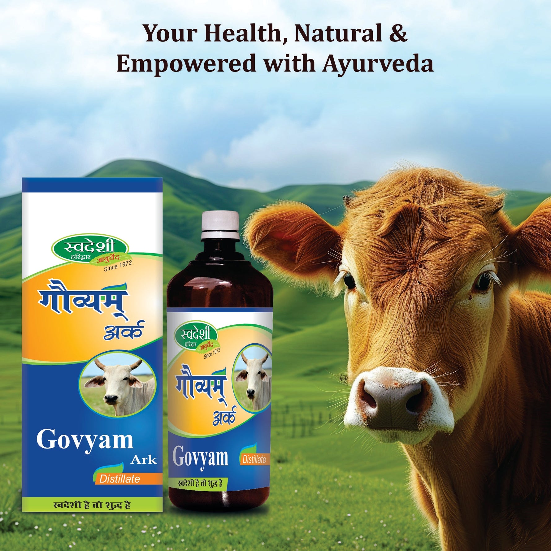 Swadeshi Govyam Ark - 400ml | Systemic Detoxification & Abdominal Comfort