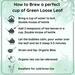Radhikas Fine Teas Energising Green Leaf- 50 gm