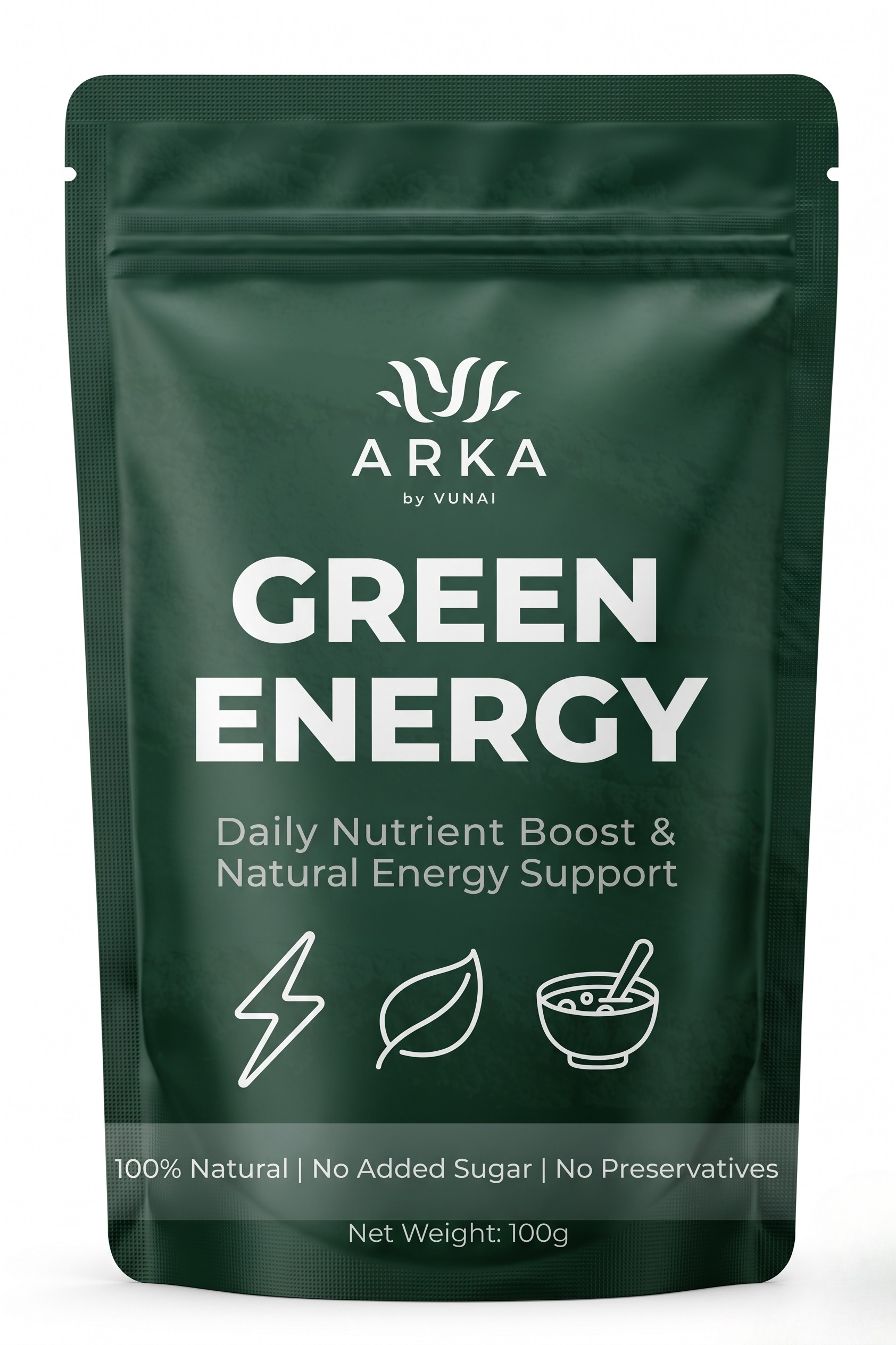 ARKA Green Energy Superfood & Vitality Drink Mix (100g)