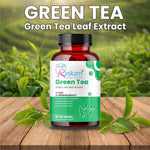 Raskam Green Tea Extract 500mg -60 Capsules with 90% Polyphenols & 45% EGCG- Weight Loss (Fat Burner) & Antioxidant