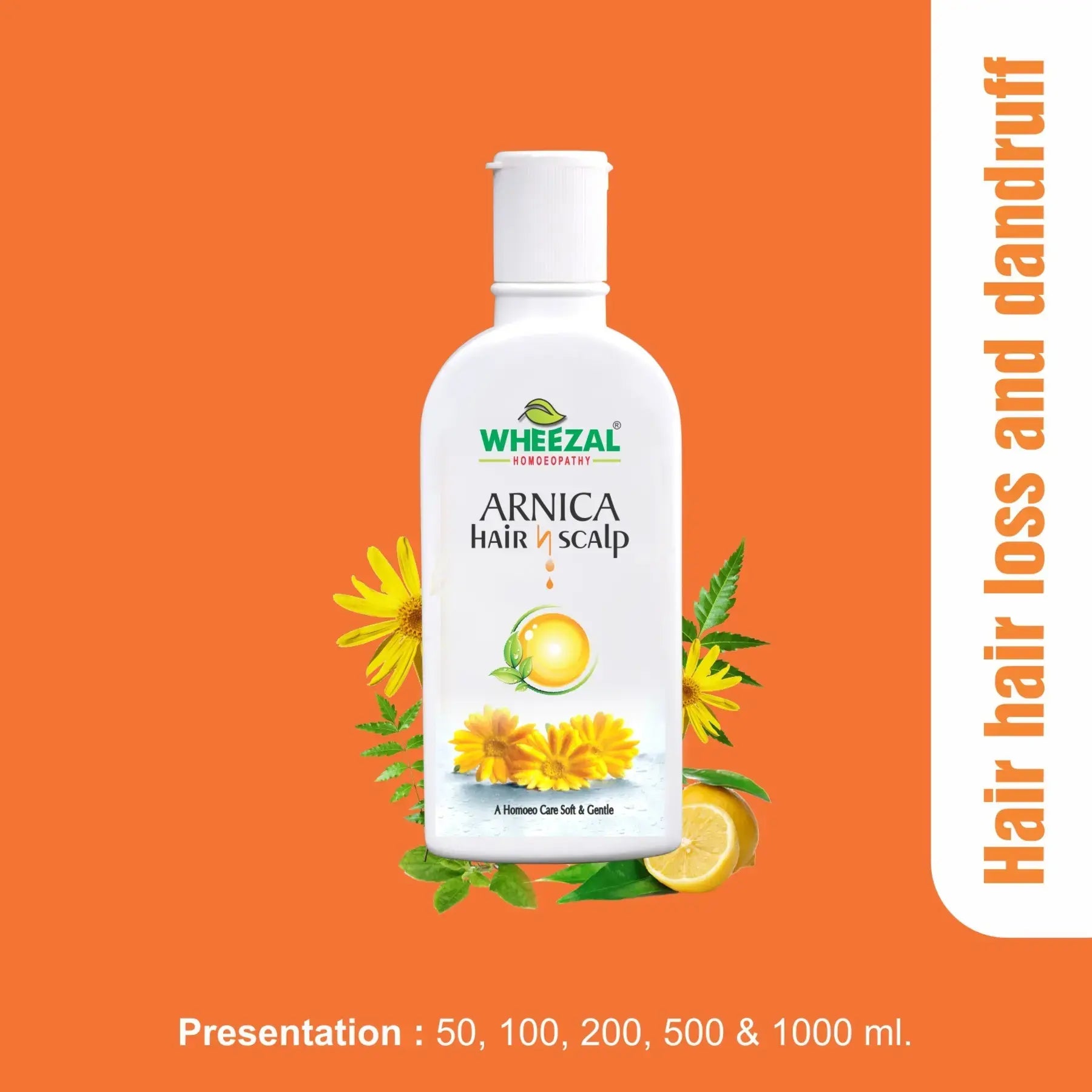 Wheezal Arnica Hair N Scalp Treatment Shampoo - 200ml