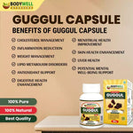 BodyWell Guggul Veg Capsule - 60 Capsules