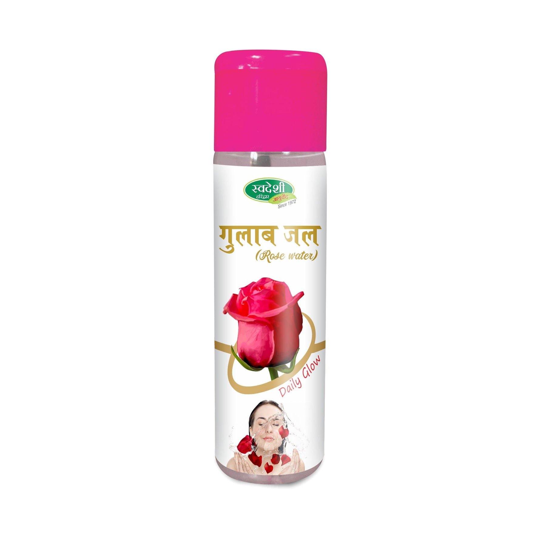 Swadeshi Gulab Jal (Rose Water) - 100ml | Hydrating Skin Toner & Soothing Mist