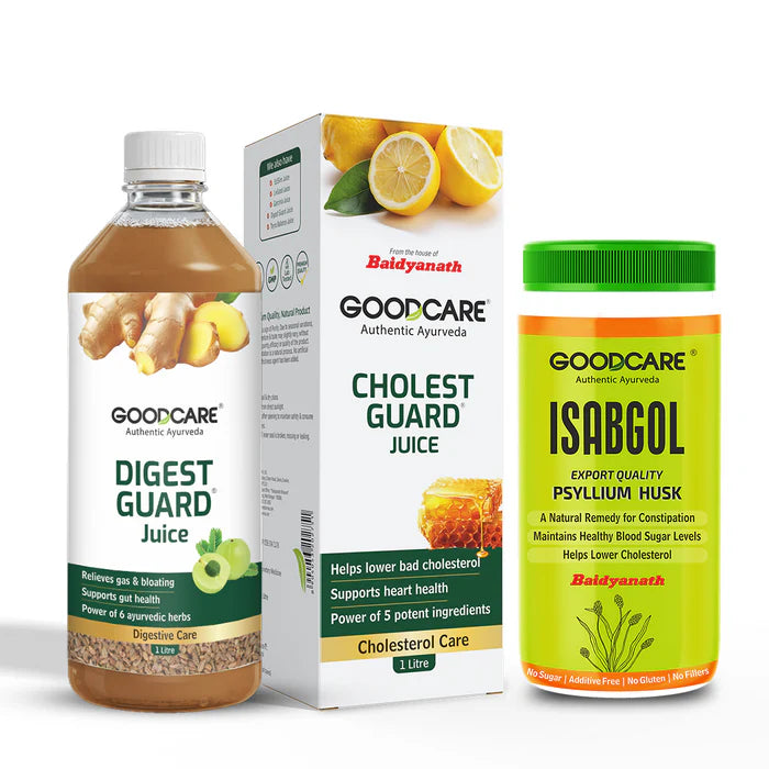 Goodcare Gut Health Combo Of Digest Guard Juice & Isabgol(100 gm)
