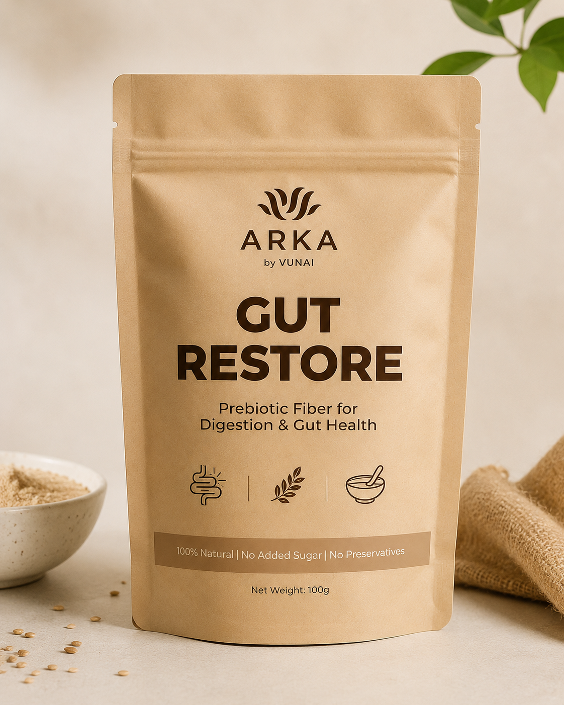 ARKA Gut Restore Ayurvedic Digestive Blend (100g)