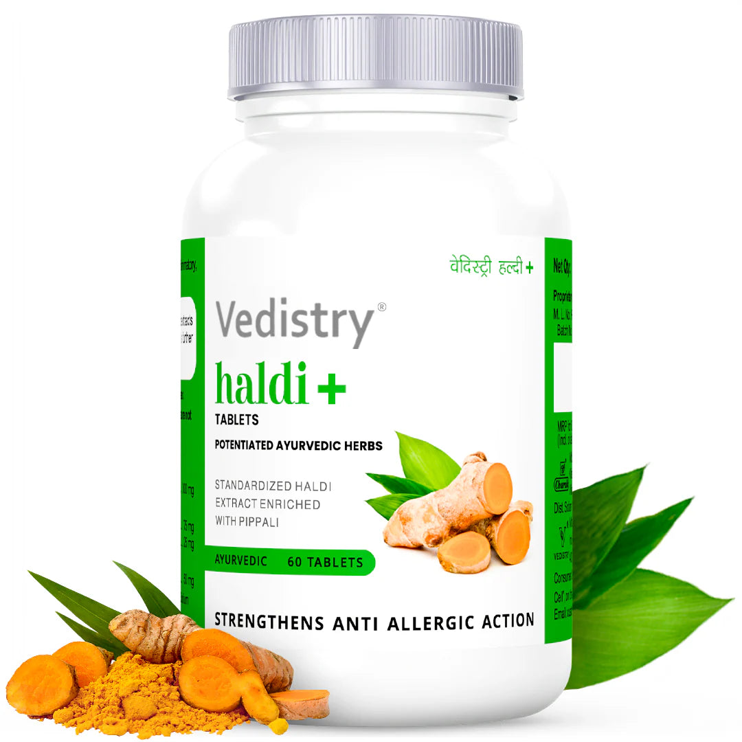 Vedistry Haldi + Tablets (60 Each)