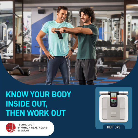 Omron HBF 375 Karada Scan Complete Digital Body Composition Monitor