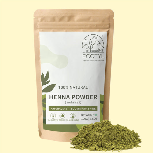 Ecotyl Henna Powder | Natural Hair Dye | Hair Strengthening | 100g