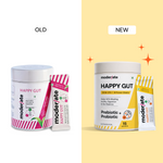 Moderate Happy Gut Prebiotic & Probiotic Sachets for Bloating & Digestion - 15ct