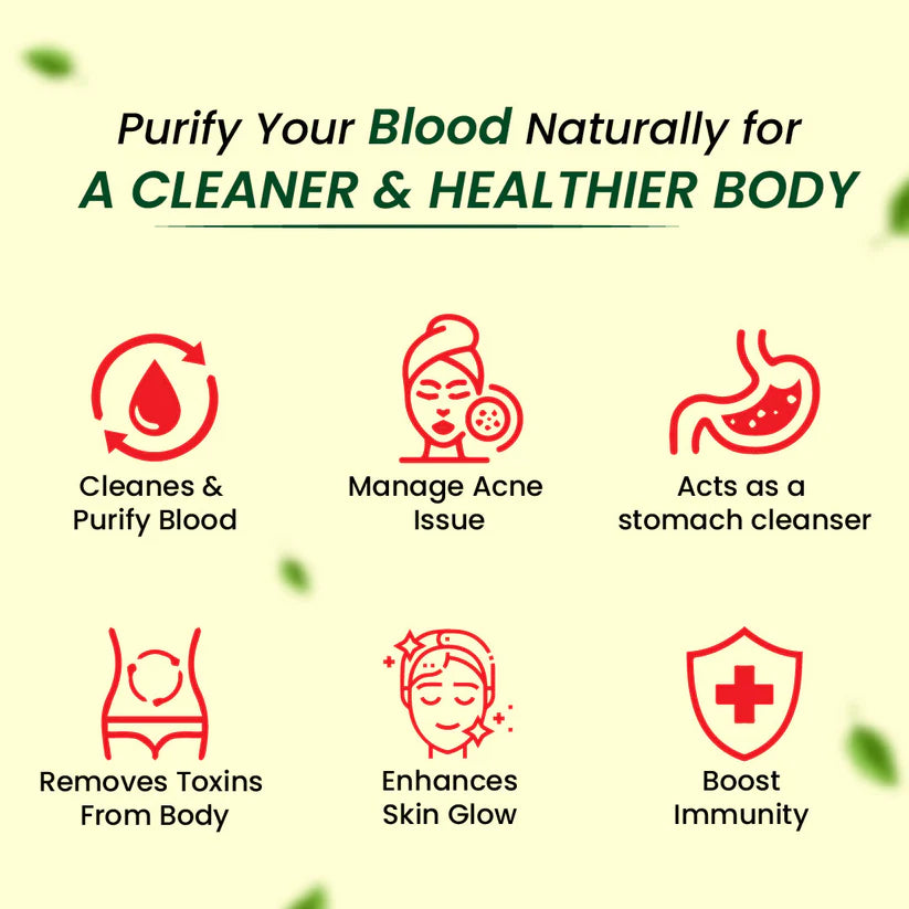 Cipzer Habb-E-Musaffi-E-Khoon Pill - 100 Pills | Unani Blood Purifier for Skin, Liver & Overall Health