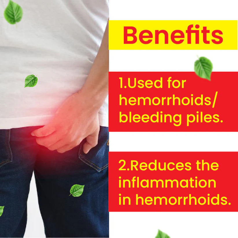 Cipzer Habb-E-Rasaut Pill - 50 Pills | Natural Herbal Remedy for Piles, Hemorrhoids & Rectal Discomfort