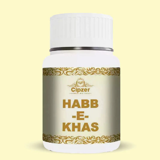 Cipzer Habb-E-Khas Pill - 10 Pills | Unani Cardio-Nervine Tonic for Heart Strength, Energy & Vitality