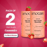 Amocare Natural Hair Health Gummies - 60 Gummies