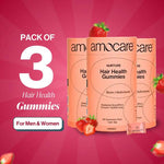 Amocare Natural Hair Health Gummies - 60 Gummies