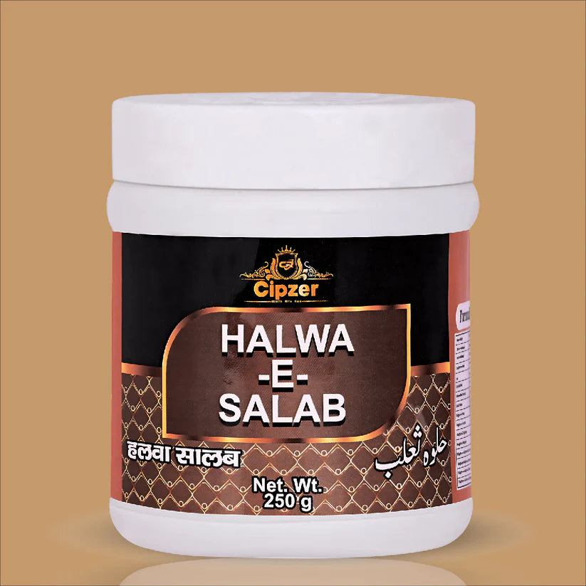 Cipzer Halwa-E-Salab - 250gm | Strength, Stamina, Energy Booster & Men’s Vitality Support