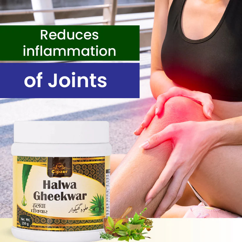 Cipzer Halwa Gheekwar - 250gm | Joint Health, Arthritis Relief, Digestive Support & Energy