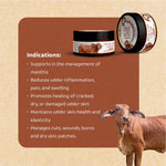 Cerafa Heal Care Udder Cream for Cows & Buffaloes | Herbal Cream for Dry, Cracked Udder Skin | 100 g