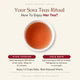 Sora Teas HER TEA Women's Balance Herbal Blend by Earthy Concepts - Ashoka, Shatavari & Rose Herbal Tea - 50 g