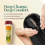 Moha: Deep Cleansing Herbal Shampoo (200ml)- Ayurvedic Clarifying Scalp Detox Wash