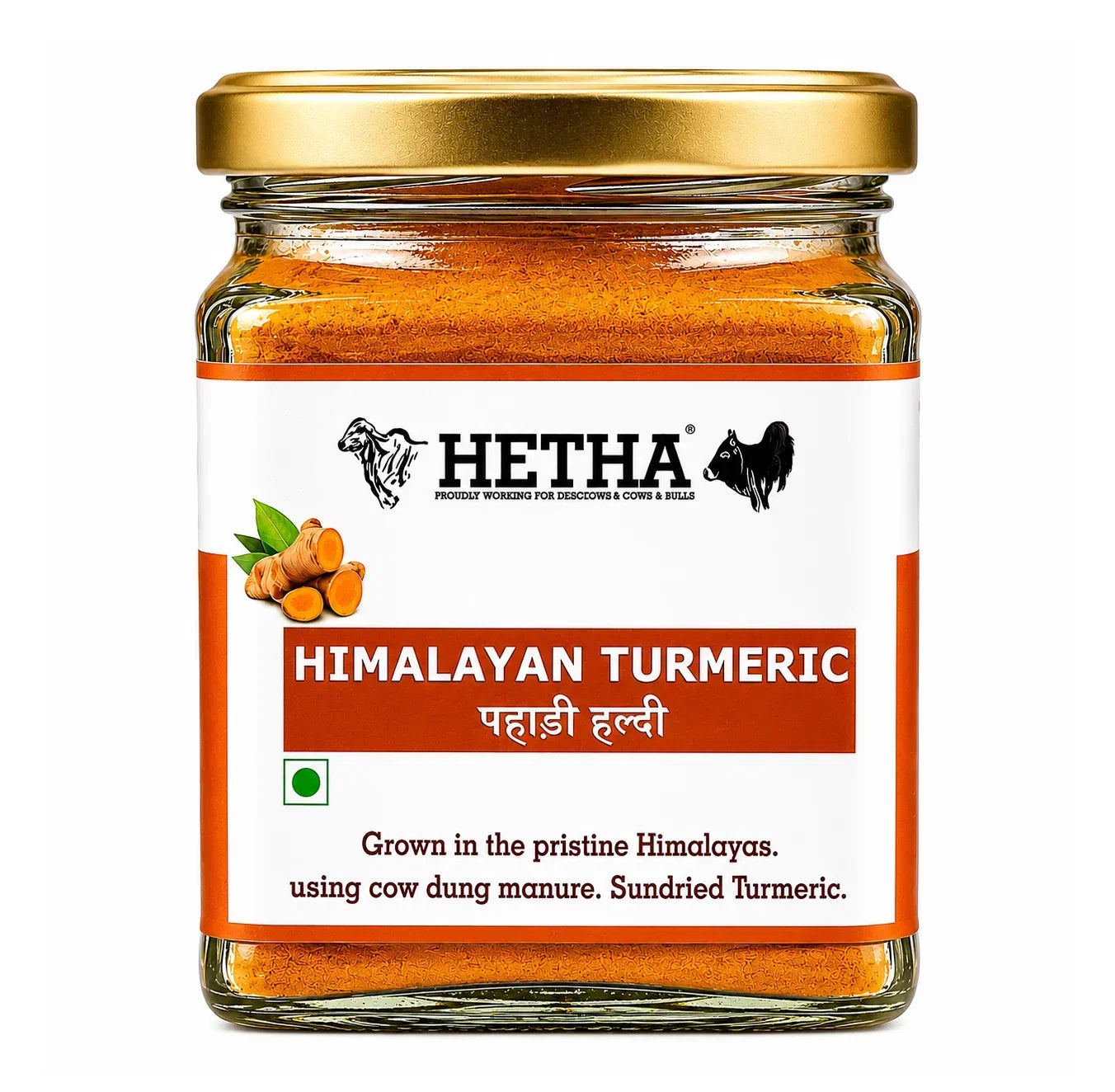 Hetha Himalayan Turmeric Powder - Pouch - 200g