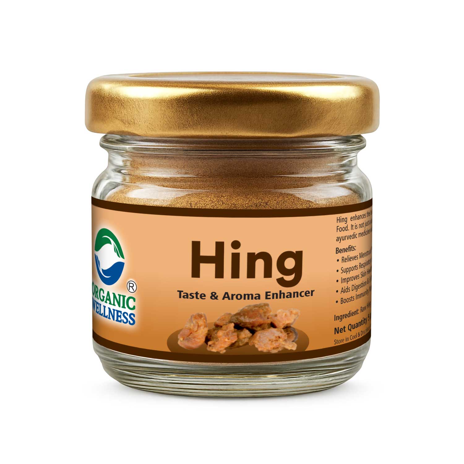 Organic Wellness Hing 5 Gram