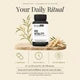 Ikvana HISVITALITY Male Vitality, Stamina & Energy Support by Earthy Concepts - Ashwagandha, Kaunch Beej & Safed Musli Blend - 650 mg - 60 Veggie Capsules