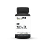 Ikvana HISVITALITY Male Vitality, Stamina & Energy Support by Earthy Concepts - Ashwagandha, Kaunch Beej & Safed Musli Blend - 650 mg - 60 Veggie Capsules