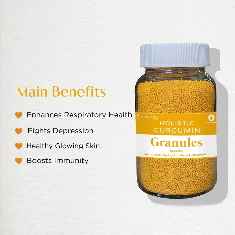 Zeroharm Sciences Holistic Curcumin Granules NCM 100